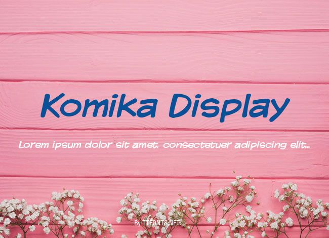 Komika Display example